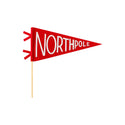 North Pole Felt Banner Pennant / North Pole Sign / North Pole Express / Christmas Pennant / Christmas Decor