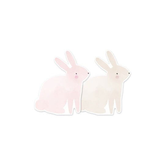 Easter Watercolor Bunny Plate / Easter Plate / Some Bunny Is Turning One / Spring Plates / Bunny Baby Shower / Easter Bunny