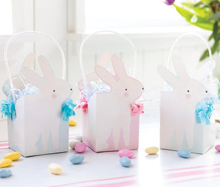 Bunny Favor Bag / Bunny Party Favor / Easter Bunny Treat Bag / Some Bunny Is Turning One / Bunny Birthday / Bunny Baby Shower / Bunny Shower